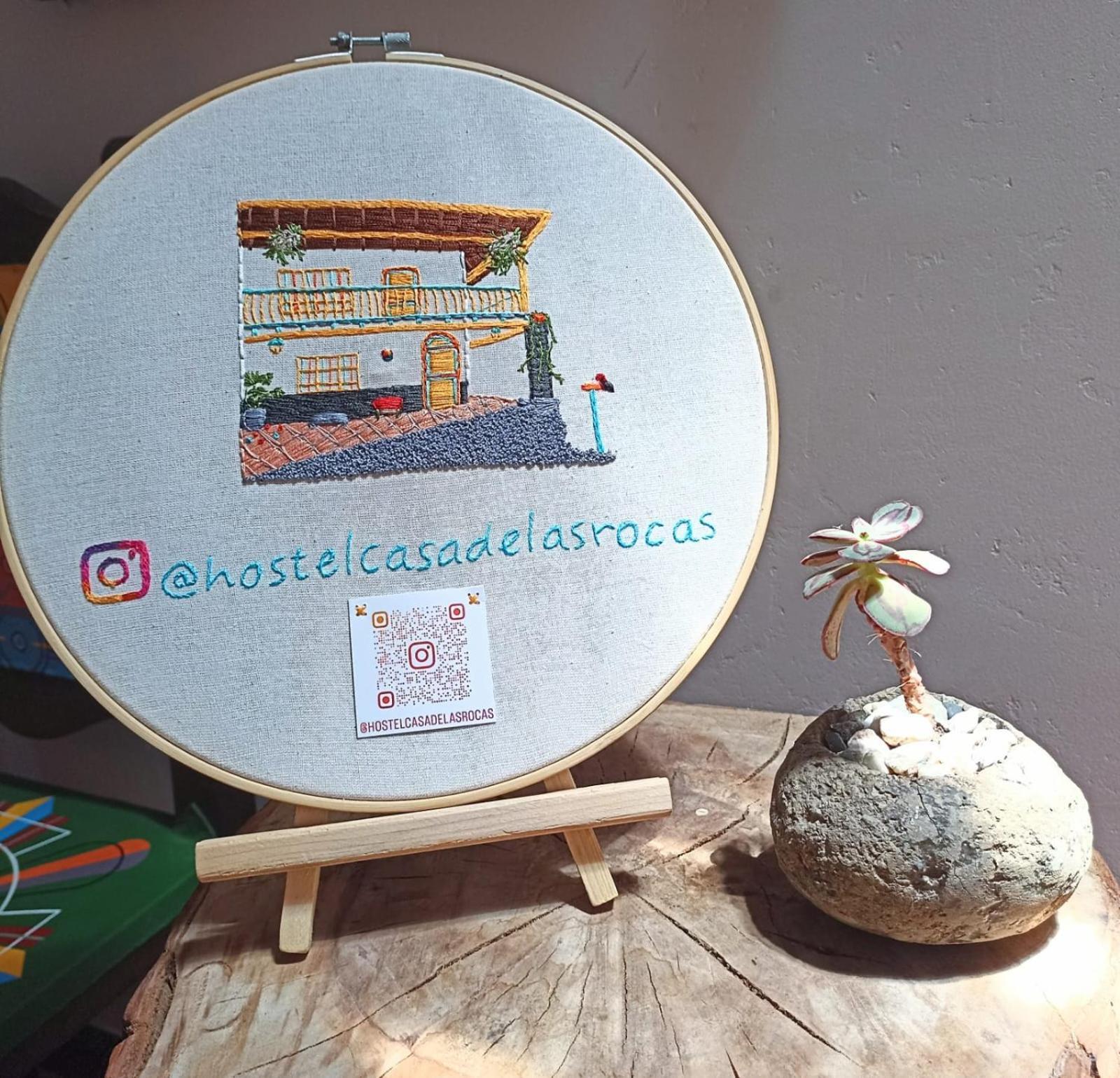 Casa De Las Rocas Hostel Jardin Exterior foto