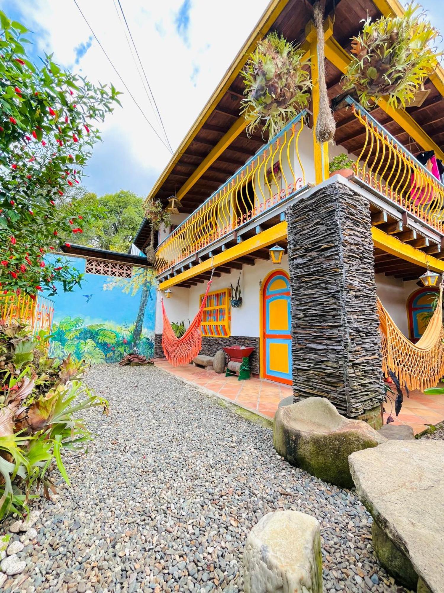 Casa De Las Rocas Hostel Jardin Exterior foto